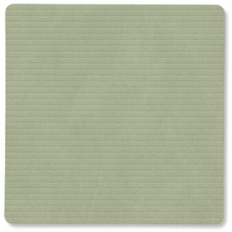 Lind DNA Glasuntersetzer Square Corduroy 4er Set Olive Green