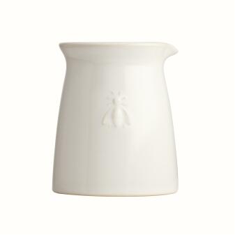La Rochère Milchkännchen ABEILLE aus Keramik in weiß