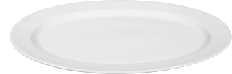 Seltmann Weiden Lukullus Servierplatte oval 31x23 cm, weiß