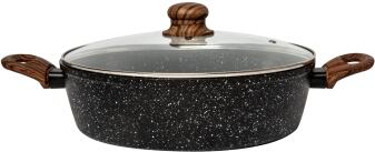 SSW CRISPY.good BIG Schmorpfanne 28 cm mit Glasdeckel