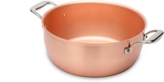 Falk Culinair Marmeladentopf Signature 2.0 mit Edelstahlgriffen Kupfertopf