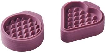 Betty Bossi Backförmchen Waffeln aus Silikon, 12-teilig