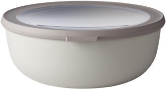 Mepal Cirqula Multischüssel 2250 ml nordic white mit Deckel