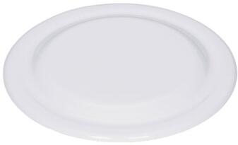 Riess Deckel für Essensträger aus Emaille in weiß