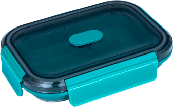 Lurch Frischhaltebox UP & DOWN, faltbar in petrol