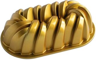 Nordic Ware 75th Anniversary goldene Gugelhupfform Backform