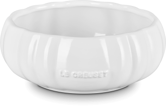 Le Creuset Kürbis-Schüssel in white