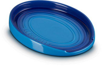 Le Creuset Löffelablage oval, 16 cm in azure