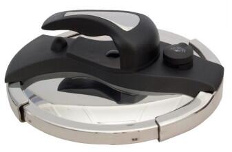 AMT Gastroguss Schnellkochtopfdeckel mit Griff und Ventil