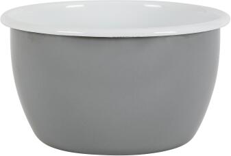 Kockums Schüssel aus Emaille in grau