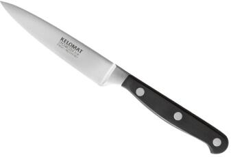 Kelomat Spickmesser 9 cm Küchenmesser mit schwarzem Griff