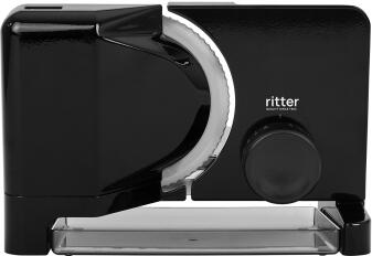 ritterwerk ritter Allesschneider E 16 schwarz mit Wellenschliffmesser