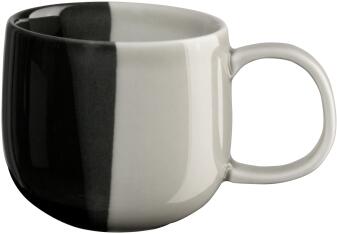 ASA Joy Espressotasse black currant smoothie zweifarbig mit Henkel