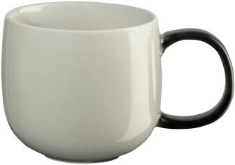 ASA Espressotasse Joy black currant mit schwarzem Henkel