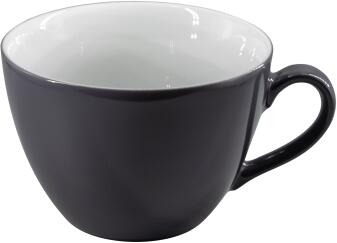 Eschenbach Porzellan Obertasse 0,45 l anthrazit Tasse