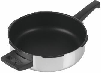 Kuhn Rikon DUROMATIC INOX Schnellbratpfanne Titan 2.5L 24cm Stielmodell