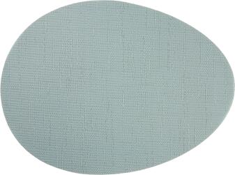 ASA Tischset frost PVC oval rutschfest abwischbar