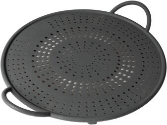 Kuhn Rikon Spritzschutz aus Silikon in grau