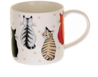 Ulster Weavers Becher New Bone China Cats in Waiting
