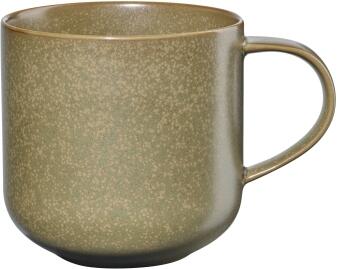 ASA Henkelbecher Coppa Miso grün gesprenkelt Keramikbecher