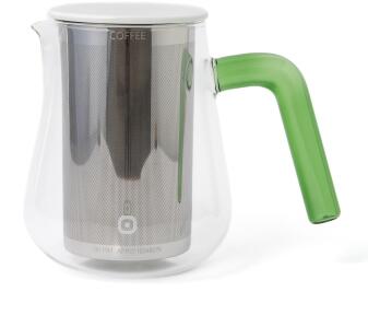 Carl Henkel Kaffeekanne X-TRACT-BREW ARCA, green handle