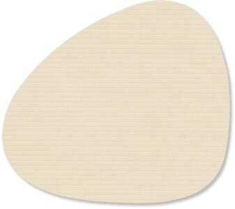 Lind DNA Glasuntersetzer Curve Corduroy Vanilla 4er Set