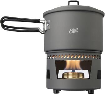 Esbit Spiritus-Kochset, 1500 ml, ohne Antihaftbeschichtung