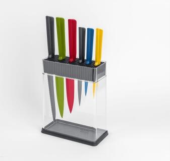 Kuhn Rikon COLORI+ Messer Block Set 7-teilig mit Farbmessern