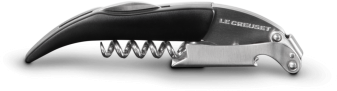 Le Creuset Screwpull Premium Kellnermesser in schwarz-matt