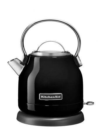 KitchenAid Wasserkocher in onyx schwarz, 1,25 L