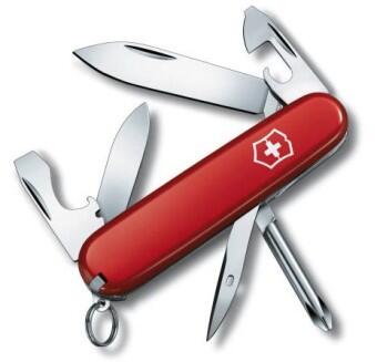 Victorinox Offiziersmesser Tinker rot Schweizer Taschenmesser mit Werkzeugen
