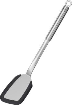 Rösle Pfannenwender Silikonrand Edelstahl Küchenhelfer zum Wenden