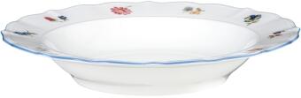 Seltmann Weiden Sonate Suppenteller rund 22,5 cm Nostalgie Blumenrand