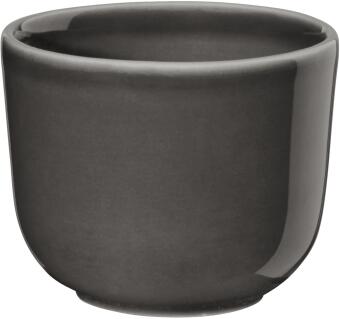 ASA Becher Semana 0,05 l caviar Keramikbecher schwarz matt