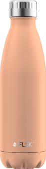 FLSK Trinkflaschen Isolierflasche peach matt Edelstahlverschluss