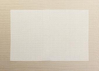 ASA Tischset Weboptik off white rechteckig, gewebte Struktur