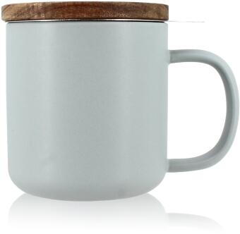 OGO Living Teepott Juliet 300 ml perle mit Holzdeckel