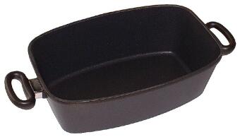 AMT Gastroguss Bräter hoch 33x21 cm Aluguss Induktion