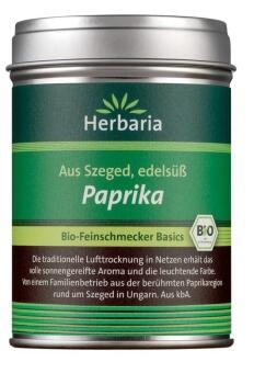 Herbaria Paprika edelsüß aus Szeged Bio Gewürzdose