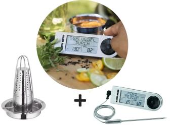 KochForm-Sets Kochform Hähnchen-Set mit Bratenthermometer und Zitruspresse