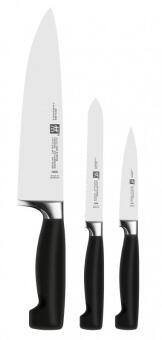 Zwilling Henckels Vier Sterne Messerset 3-tlg Küchenmesser Set