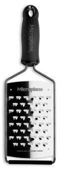 Microplane XL-Grob-Reibe Gourmet grobe Küchenreibe Edelstahl schwarz
