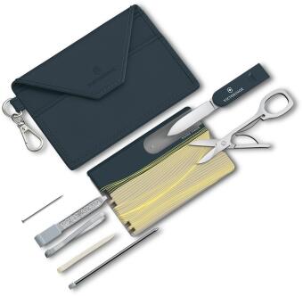Victorinox SwissCard Classic New York grau Multitool mit Etui