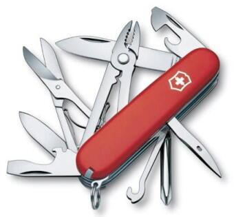 Victorinox Deluxe Tinker rot Offiziersmesser mit Zange und Schere
