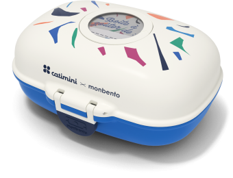 Monbento Snack-Box MB Gram Catimini blau Terrazzo Lunchbox