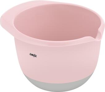 Emsa Rührschüssel Prep & Bake rosa-grau mit Ausgießer