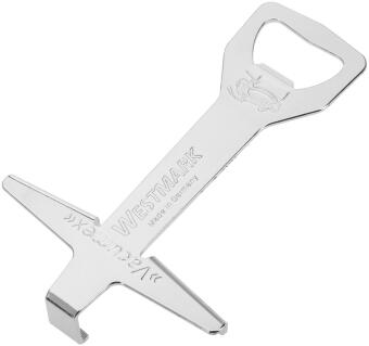 Westmark Vacumex Schraubdeckelöffner Flaschenöffner aus Edelstahl