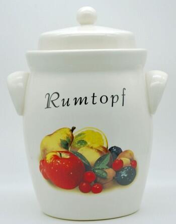 Schmitt Rumtopf mit Obstmotiv