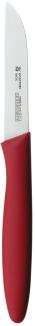 WMF Gemüsemesser 20cm mit rotem Griff, scharfe Klinge