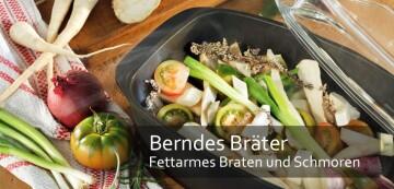 Berndes Bräter - Fettarmes Braten und Schmoren im Leichtgewicht aus Aluguss